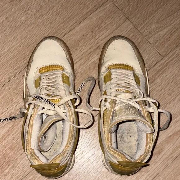 Off-White x Jordan 4 - SP Sail - US 11 - Picture 4 of 8